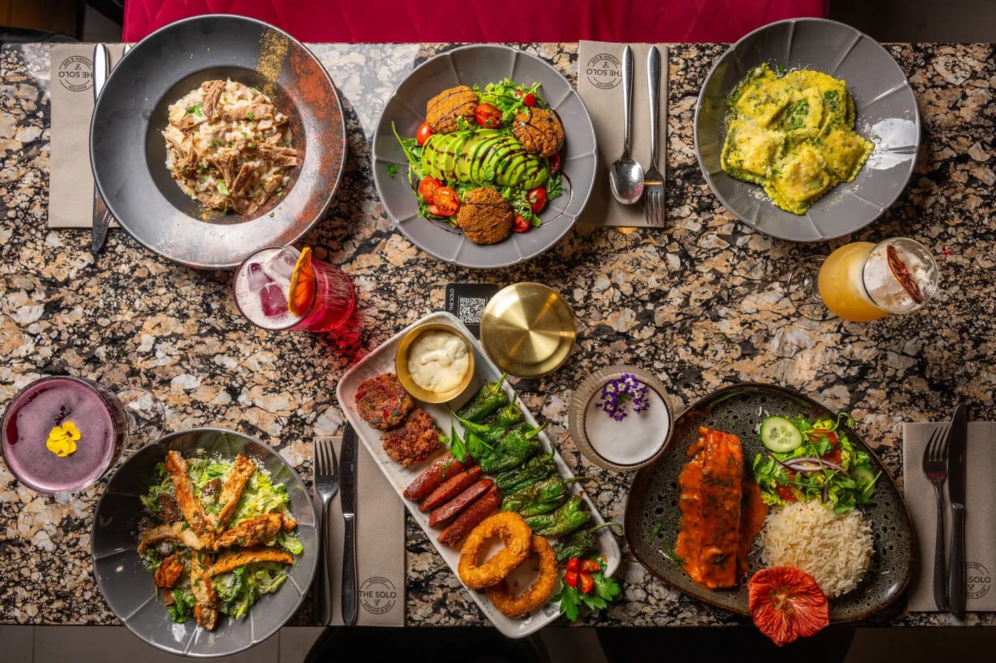 solo menu