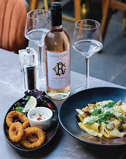 Professional chefs preparing dishes