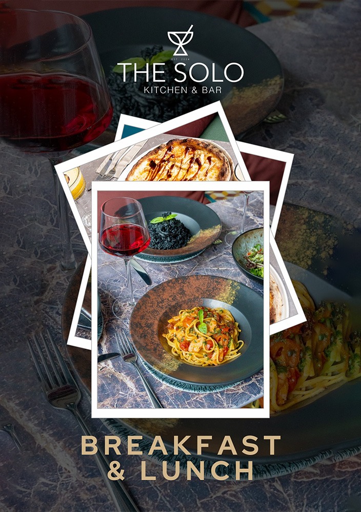 Mediterranean breakfast and lunch offerings